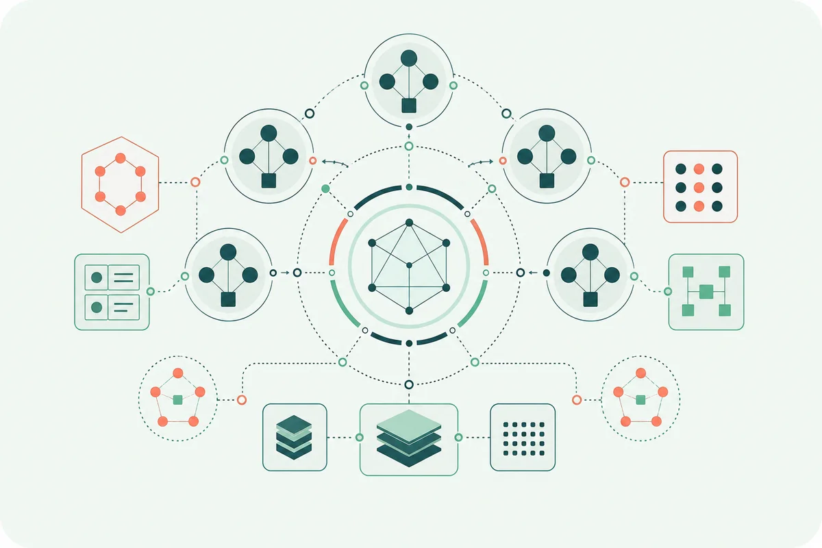 A distributed custody architecture of policy domains, signer nodes, quorum, recovery, and authorization components
